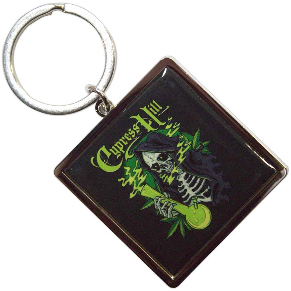 Cypress Hill - Skull Bong Sleutelhanger - Zwart